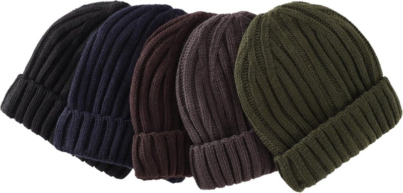 Connectyle 3 PCS Fleece Lined Cold Weather Set, Warm Winter Beanie Hat, Long Scarf and Touchscreen Gloves for Men & Women - Image 5